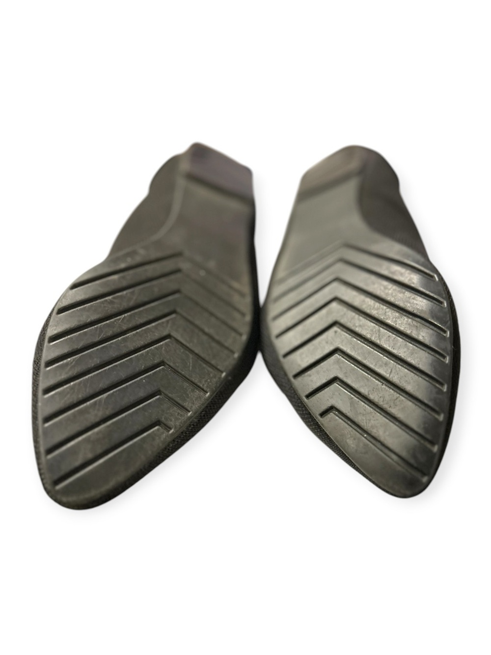 Cynthia Rowley Black Slip-On Knit Pointed Toe Ballet Flats - Size 8 - Picture 7 of 7